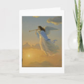 Weihnachtsdämmerung Feiertagskarte (Vorderseite)