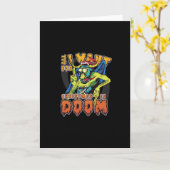 Weihnachtsdämmerung Karte (Gelbe Blume)