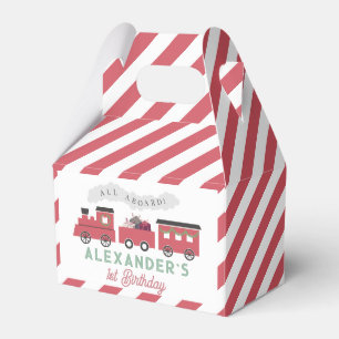 WeihnachtsDampfzug Kindergeburtstag Geschenkschachtel