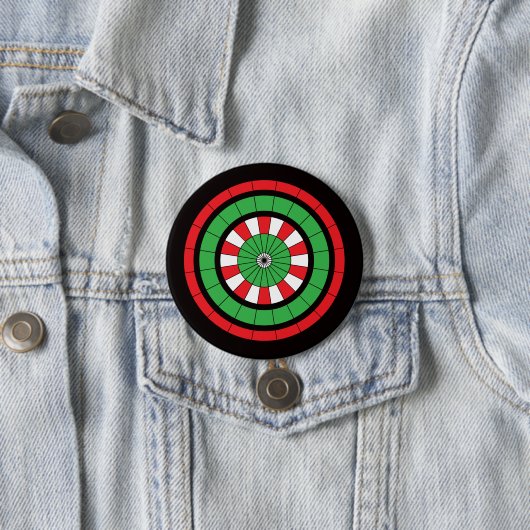 Weihnachtsdartboard Button (Beispiel)