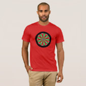 Weihnachtsdartboard T-Shirt (Vorne ganz)