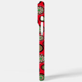 Weihnachtsdartboards Case-Mate iPhone Hülle (Rückseite / Links)