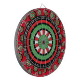 Weihnachtsdartboards Dartscheibe (Vorderseite Links)
