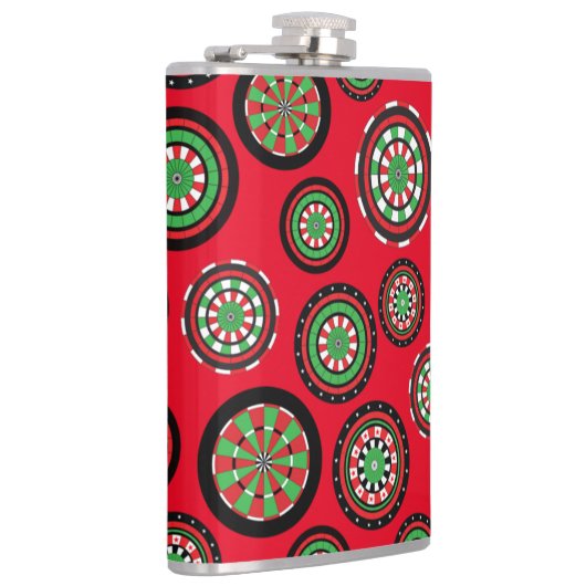 Weihnachtsdartboards Flachmann (Rechts)