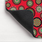 Weihnachtsdartboards Mousepad (Ecke)