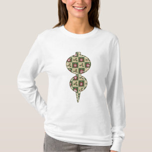 Weihnachtsdecke Damen-Shirt T-Shirt
