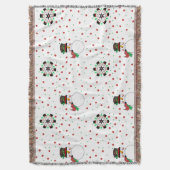 Weihnachtsdecke Decke (Vorderseite Vertikal)