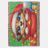 Weihnachtsdecke Decke (Vorderseite Vertikal)