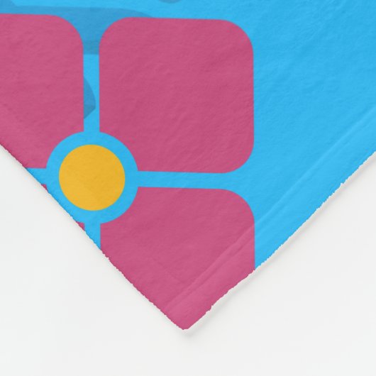 Weihnachtsdecke Fleecedecke (Ecke)