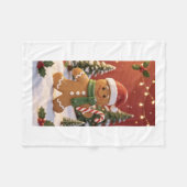 Weihnachtsdecke Fleecedecke (Vorderseite (Horizontal))