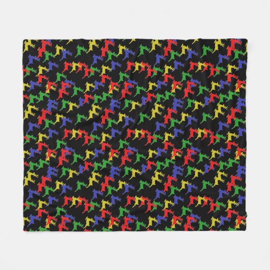 Weihnachtsdecke Fleecedecke (Vorderseite (Horizontal))