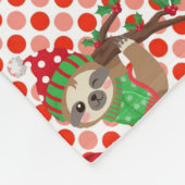 Weihnachtsdecke Fleecedecke (Ecke)