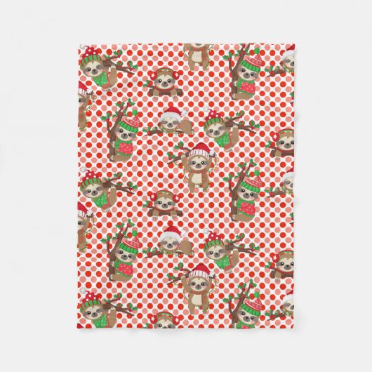 Weihnachtsdecke Fleecedecke (Vorderseite)