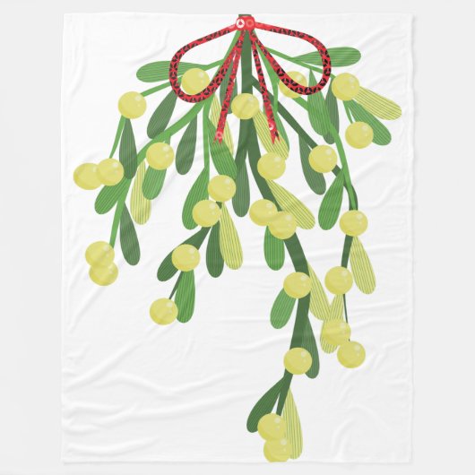 Weihnachtsdecke Fleecedecke (Vorderseite)