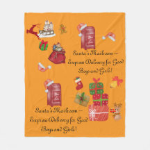 Weihnachtsdecke für Kinder lustige Geschenke