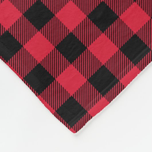 Weihnachtsdecke mit Vintagem rotem LKW Fleecedecke (Ecke)