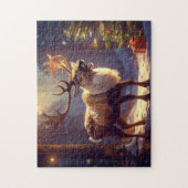 WeihnachtsDEIN ZU SANTAs HERZ Puzzle (Vertikal)