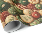 Weihnachtsdekekse Geschenkpapier (Rolleneckpunkt)