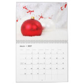 Weihnachtsdekor 2024 im Glitzer Kalender (Mär 2027)