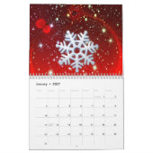 Weihnachtsdekor 2024 im Glitzer Kalender (Jan 2027)