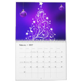 Weihnachtsdekor 2024 im Glitzer Kalender (Feb 2027)