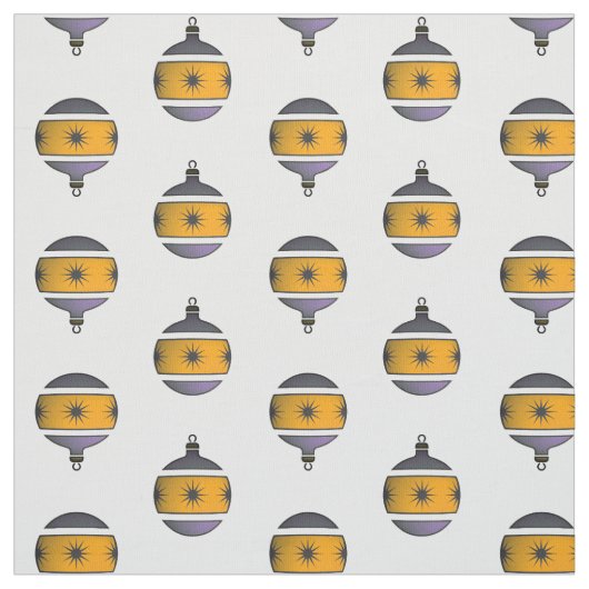 Weihnachtsdekor der Saisonbaum Globes Stoff (Muster)