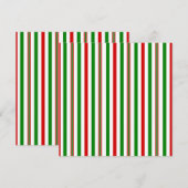 Weihnachtsdekor Einladung (Vorne/Hinten)