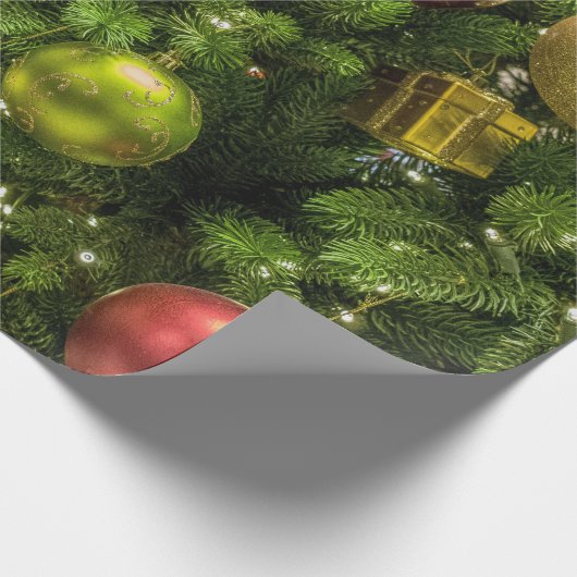 Weihnachtsdekor Geschenkpapier (Ecke)
