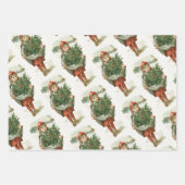 Weihnachtsdekor | geschenkpapier set (Vorderseite 3)