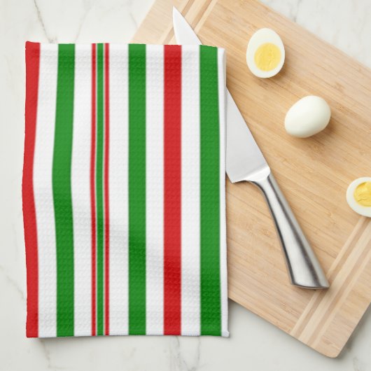 Weihnachtsdekor Geschirrtuch (Viertel Falte)