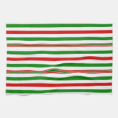 Weihnachtsdekor Geschirrtuch (Horizontal)