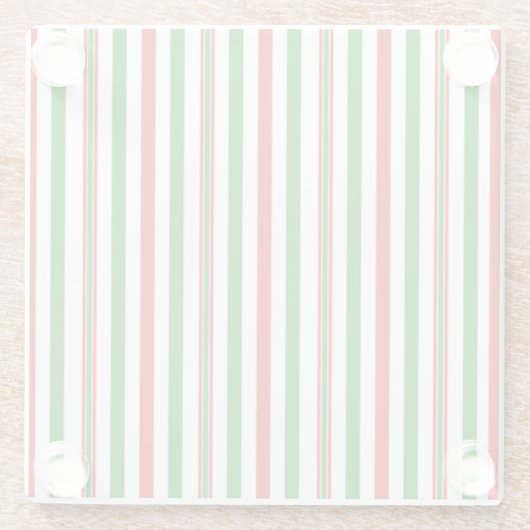 Weihnachtsdekor Glasuntersetzer (Rückseite)