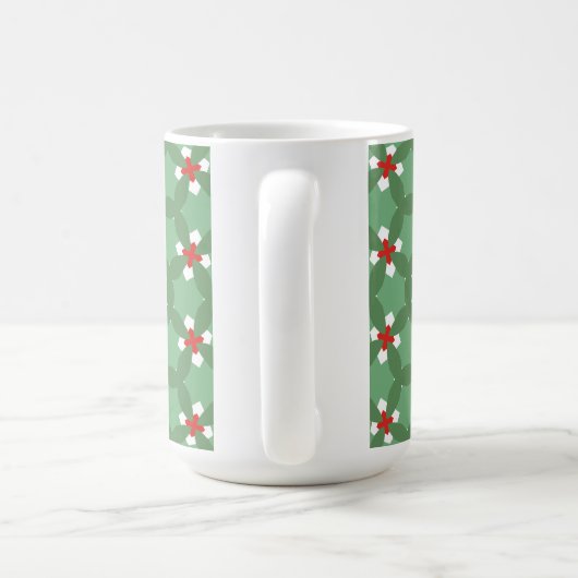 Weihnachtsdekor-Kissen Kaffeetasse (Henkel)