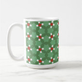 Weihnachtsdekor-Kissen Kaffeetasse (Links)