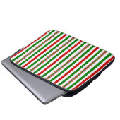 Weihnachtsdekor Laptopschutzhülle (Vorne Knopf)