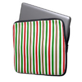Weihnachtsdekor Laptopschutzhülle (Vorderseite Links)