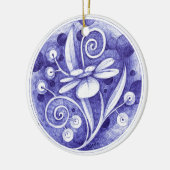 Weihnachtsdekoration 2 keramik ornament (Links)