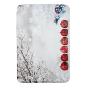 Weihnachtsdekoration Badematte (Vorderseite Vertikal)