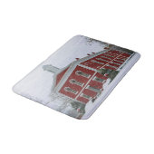 Weihnachtsdekoration Badematte (Schrägansicht)