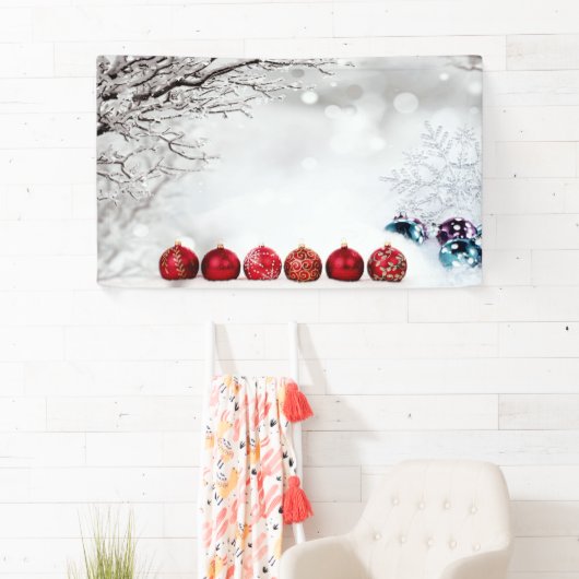 Weihnachtsdekoration Banner (Insitu)