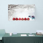 Weihnachtsdekoration Banner (Messeveranstaltung)