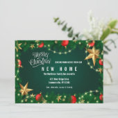 Weihnachtsdekoration - bewegte Karte (Stehend Vorderseite)