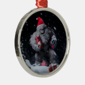 Weihnachtsdekoration Bigfoot Ornament Aus Metall (Rechts)