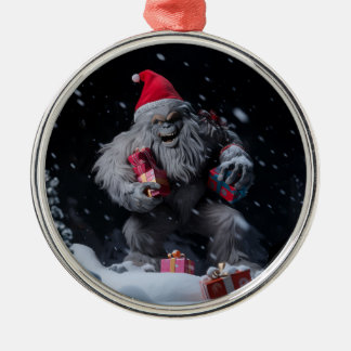 Weihnachtsdekoration Bigfoot Ornament Aus Metall