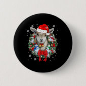 Weihnachtsdekoration Button (Vorderseite)