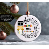 Weihnachtsdekoration der Marching Band Keramik Ornament