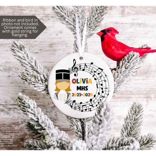 Weihnachtsdekoration der Marching Band Keramik Ornament