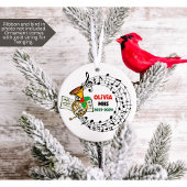 Weihnachtsdekoration der Marching Band Keramik Ornament