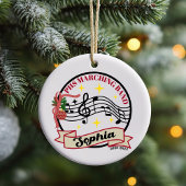 Weihnachtsdekoration der Marching Band Keramik Ornament