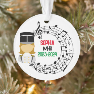 Weihnachtsdekoration der Marching Band Ornament